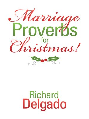 cover image of Marriage Proverbs for Christmas!